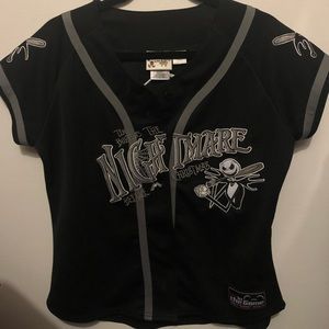 Nightmare Before Christmas Baseball Jersey
